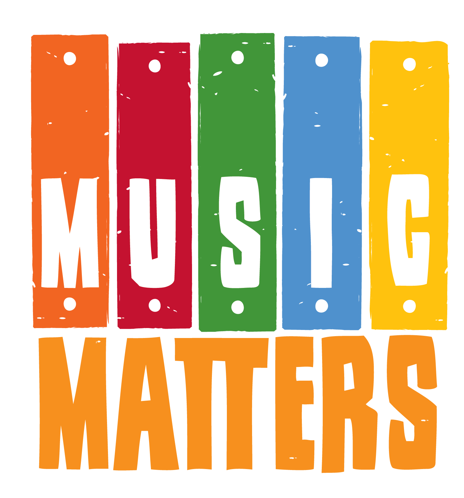 Colorful logo for Music Matters